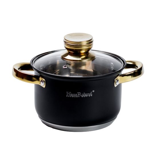 Набор кастрюль из нержавеющей стали 4 штуки 6,1/3,9/2,8/2,1 л HP33523 | Зображення 2