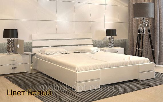 Дерев'яне ліжко Далі Люкс 120х190 см Arbor Drev двоспальне, 180х190 | Зображення 4