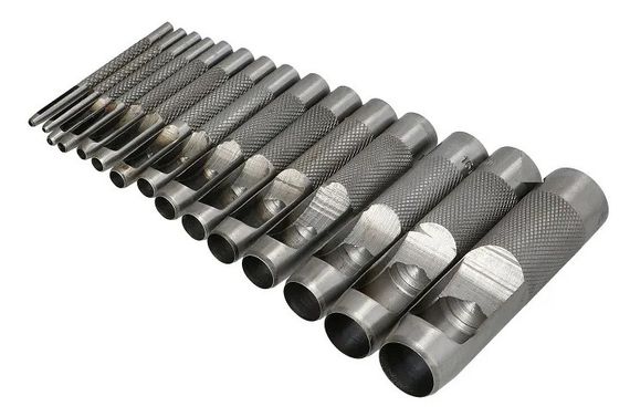 Набір пробійників Польща пробійник 2,0-22,0 мм 15 штук VOREL-76700 | Зображення 3