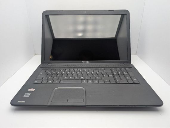 Ноутбук Toshiba Satellite C870D / 17.3" (1600x900) TN / AMD E1-1200 (2 ядра по 1.4 GHz) / 8 GB DDR3 / 250 GB HDD / AMD Radeon HD 7310 Graphics / WebCam / Без АКБ б/в | Зображення 2
