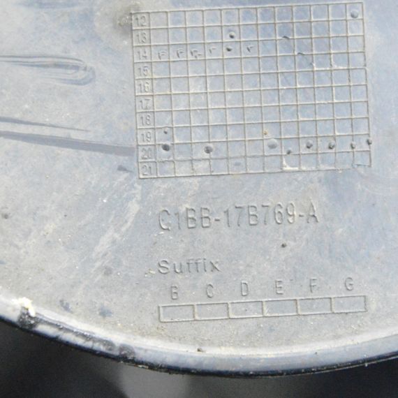 Накладка переднього бампера Ford Fiesta VII 2012-2017 Спойлер губа бампера передній Форд Фієста 7 C1BB17B769A | Зображення 2