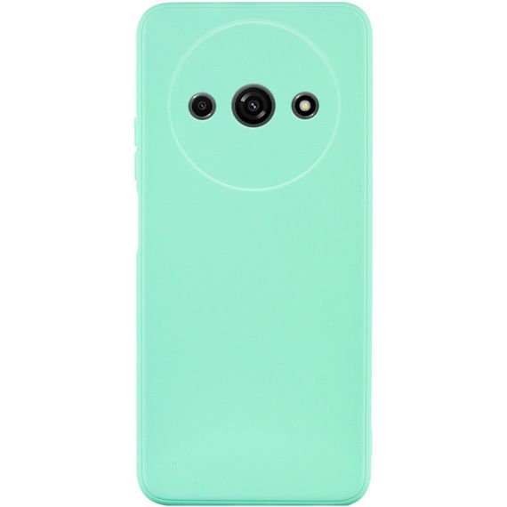 Силіконовий чохол Candy Full Camera для Xiaomi Redmi A3 Зелений / Menthol