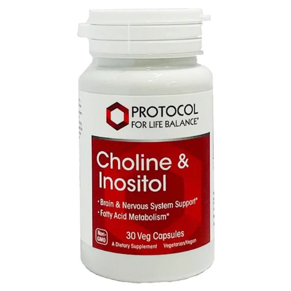 Інозитол Protocol for Life Balance CHOLINE & INOSITOL 30 Veg Caps