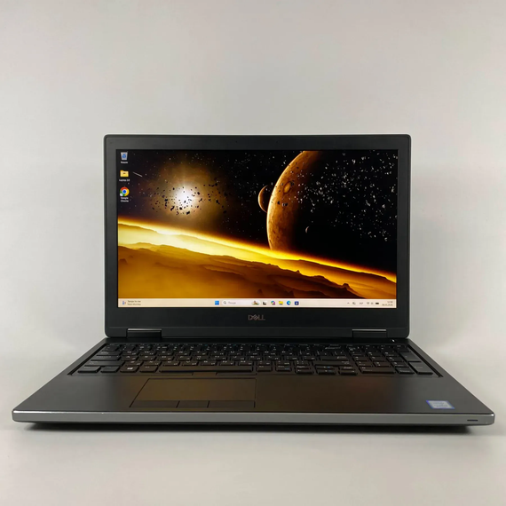 Мобильная рабочая станция Б-класс Dell Precision 7530 / 15.6" (1920x1080) IPS / Intel Core i5-8400H (4 (8) ядра по 2.5 - 4.2 GHz) / 16 GB DDR4 / 512 GB SSD / nVidia Quadro P2000, 4 GB GDDR5, 128-bit / HDMI б/у + Подарок Беспроводная мышь / USB | Зображення 1