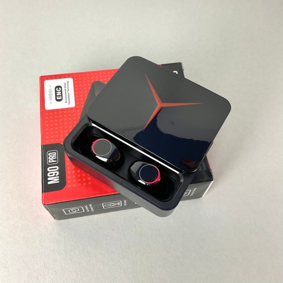 Бездротові навушники M90 Pro series, Gaming EarBuds, Smart Case (Чорний) | Зображення 3