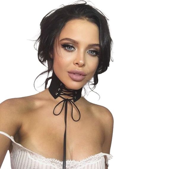 Чокер Babydoll Універсальний. Чорний 4110-2