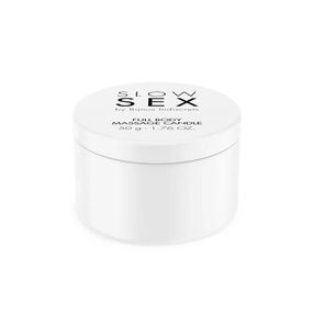 Массажная свеча с маслами, ароматная, Bijoux Indiscrets Massage Candle Slow Sex, 50 мл Sex Aura