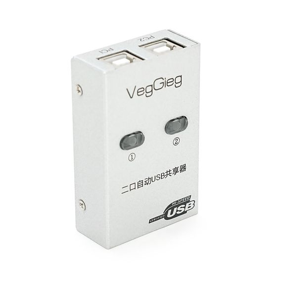 Комутатор VEGGIEG V-F501 USB 2.0 PC to Scanner Printer Sharing Switch | Зображення 2