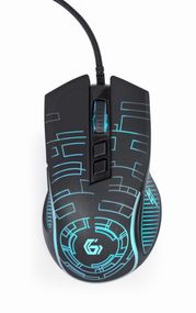 Оптична ігрова миша MUSG-RGB-01 USB інтерфейс, пiдсвiчування