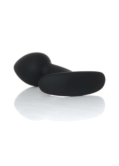 Анальна пробка - Silicone Black Curved Plug M | Зображення 4