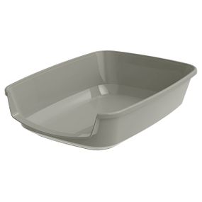 Moderna Maryloo Small туалет для котят, 37 см х 27 см х 9 см, серый