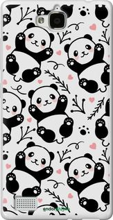 Чохол на Huawei Honor 3C Панди "4318u-307-2448"