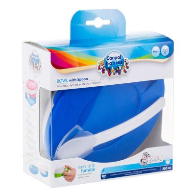 Тарілка дитяча Canpol babies 350 мл Синя (31/406_blu) | Зображення 3