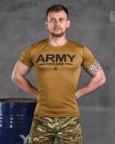 Тактическая потоотводящая футболка Odin  кайот  Army ВТ6573