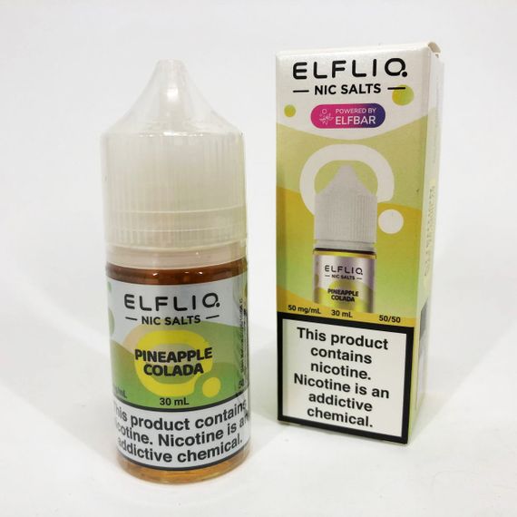 Жидкость ELFLIQ 30 мл 5%. Ананасовая Колада (Pineapple Colada) | Зображення 5