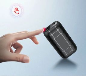 Цифровой мини диктофон аккумуляторный Sttwunake A50+ с памятью 128 Гб, 20 дней записи магнит