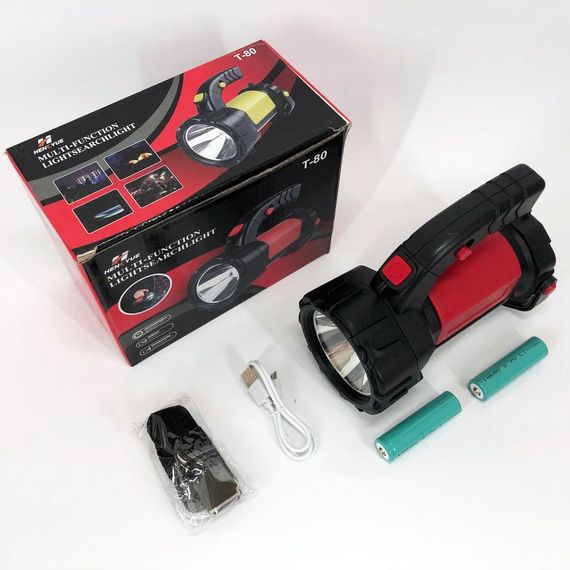Аккумуляторная лампа для кемпинга T80C-5W+COB | Кемпинговая лампа фонарь | QV-990 Фонарь кемпинговый | Зображення 4