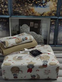 Постельное белье Belizza Loray Фланель Хлопок Полуторный размер