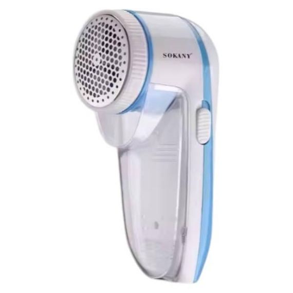 Машинка аккумуляторная для удаления катышков и ворса Sokany SK-881 Белая с голубым