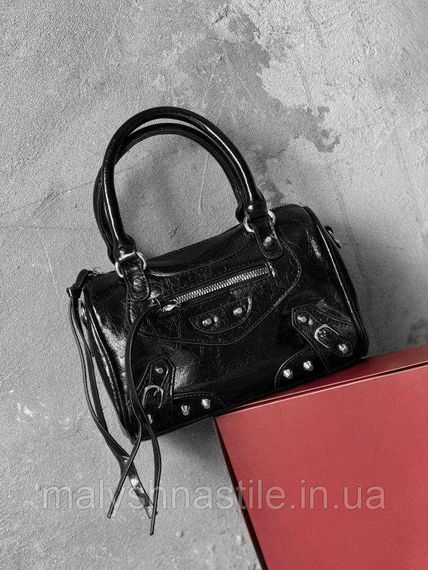 Жіноча сумка metal black ДЛ7324 | Зображення 1