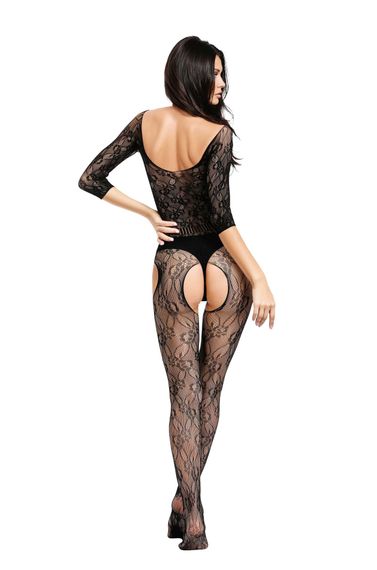 Бодістокінг - Bodystocking 6032, Black, S/L | Зображення 1