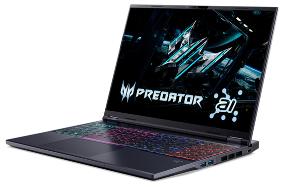 Ноутбук Acer Predator Helios Neo 16 AI PHN16-73-90FC (NH.QX5EU.006) Abyssal Black | Зображення 2