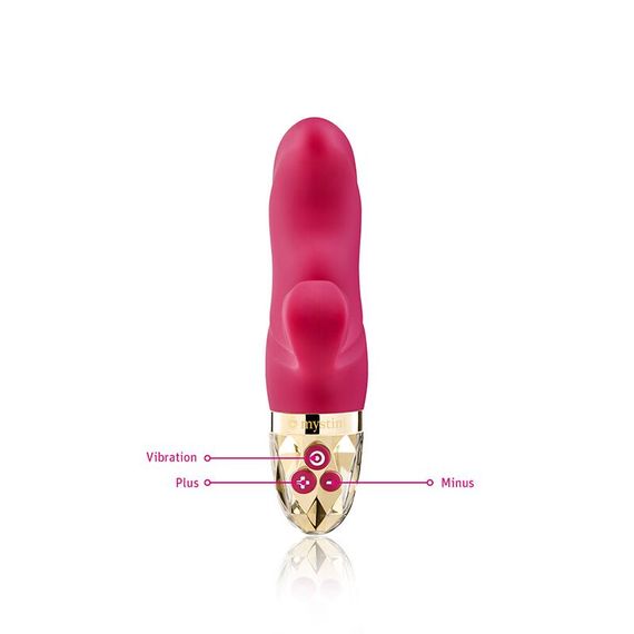 Вибратор-кролик Mystim Hop Hop Bob Fuchsia, мощный мотор, 8 режимов | Зображення 2