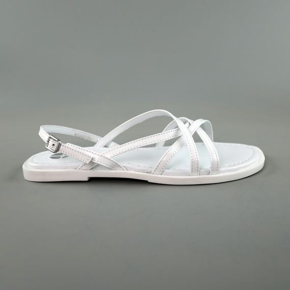 Сандалі жіночі шкіряні 588931 Білі 36 37 38 39 40