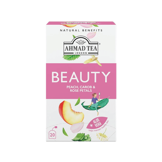 Трав'яний чай «Краса»  Освіжає та омолоджує 20 пакетиків Ahmad Tea 054881020398