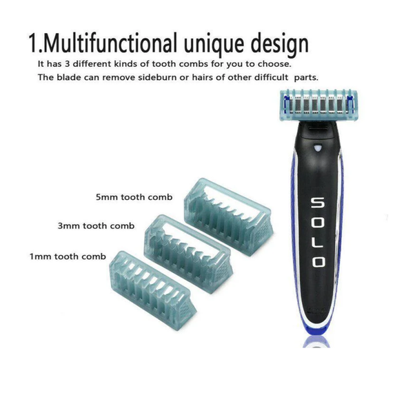 Триммер мужской универсальный Micro Touch Solo Trimmer для бороды EL-Solo | Зображення 1