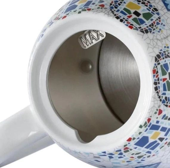 Електрочайник Domotec Мозаїка MS-7837 1.4 л білий | Зображення 5