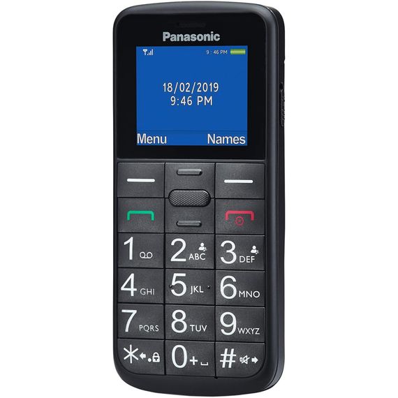 Мобільний телефон Panasonic KX-TU110 Black (KX-TU110EXB)