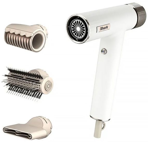 Фен-щітка Shark SpeedStyle 3-in-1 for Straight&Wavy Hair HD333EU 1700 Вт бiлий