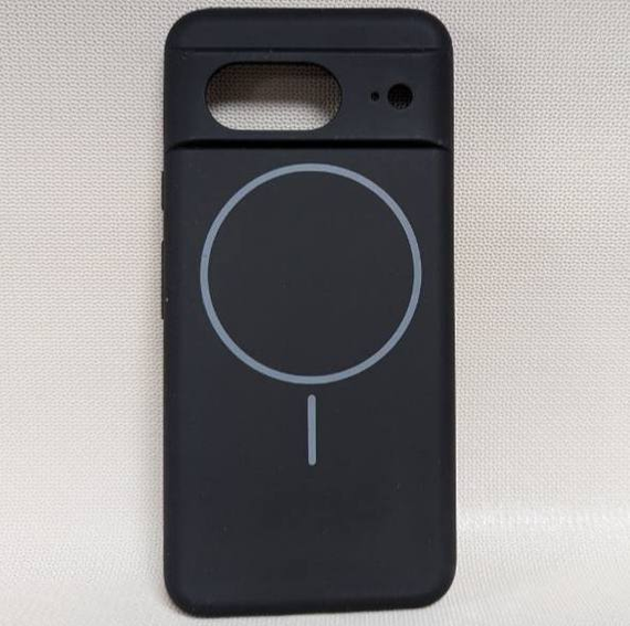 Чохол Google Pixel 8 MagSafe м'який Софт Тач Протиударный Чорний