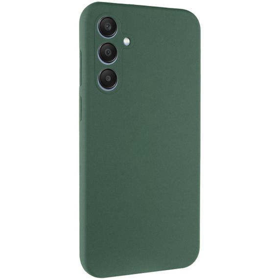 Чехол Silicone Cover Lakshmi Full Camera (AAA) для Samsung Galaxy S24 FE Зеленый / Cyprus Green