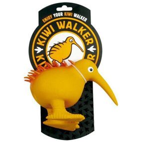 Іграшка Kiwi Walker «Птах ківі» для собак, оранжева, 8,5 см