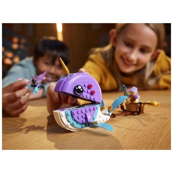 Конструктор LEGO DREAMZzz Повітряна куля Іззі «Нарвал» 156 деталей (71472) | Зображення 1