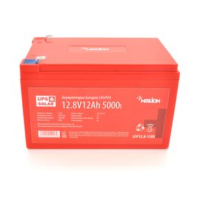 Літій-залізо-фосфатний акумулятор Merlion LiFePO4 12.8V 12AH (4S2P/BMS-15A), (151x99x99) for UPS, 3000 циклів