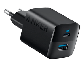 Зарядний пристрій Anker PowerPort 323 - 33W Dual-Port USB-C Black (A2331G11)