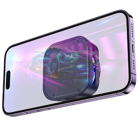 Охлаждающий кулер для мобильного телефона Borofone BG15 Travel magnetic Black | Зображення 1