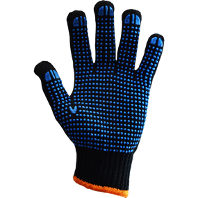 Рукавички 106 х/б 7 кл упл чорні 11 розмір Ny95503361