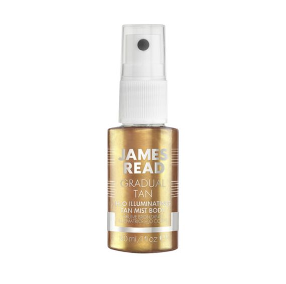 Мерехтливий Спрей для тіла з ефектом автозасмаги James Read H2O Illuminating Body Mist 30 мл