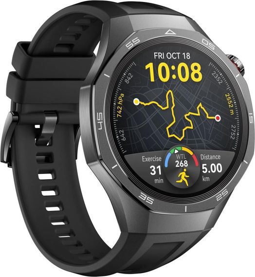 Смарт-годинник HUAWEI Watch GT 5 Pro 46 mm Black (55020DKD)