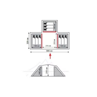 Палатка Tramp Brest 9 v2 (UTRT-084) | Зображення 8