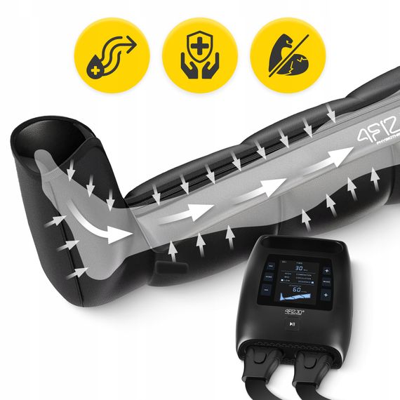 Апарат для пресотерапії та лімфодренажу 4FIZJO 4-и камерний ACTIVE-C4 (P-5905973406604) | Зображення 6