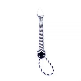 Плетіння натуральна шкіра Leather «Мова Дракона», Black & Silver ручна робота