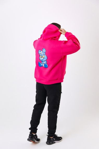 Худі унісекс МА (03) малиновий колір | Зображення 5