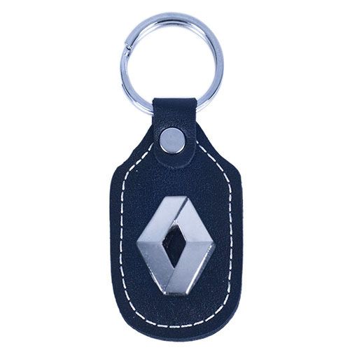Брелок шкіряний простий RENAULT