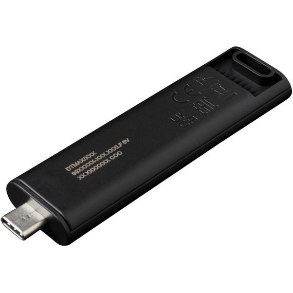 USB флеш накопичувач Kingston USB-накопичувач 1TB DataTraveler Max USB 3.2 Gen 2 Type-C Black (DTMAX/1TB) | Зображення 4