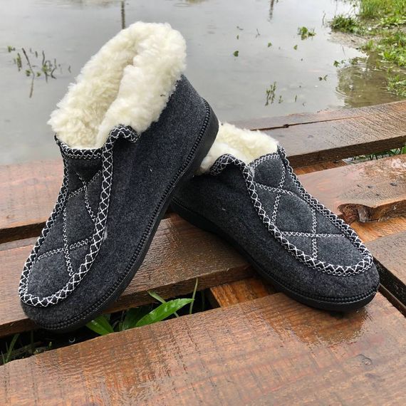 Шерстяные валенки женские 37р 23см, Галоши женские непромокаемые Утепленные валенки DI-60 | Зображення 9